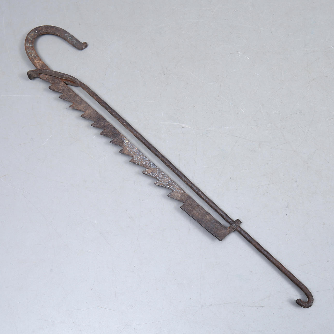 POT HOOK, iron, 19th century.
