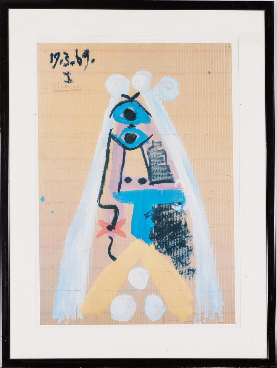 PABLO PICASSO. juliste, jälkeen.