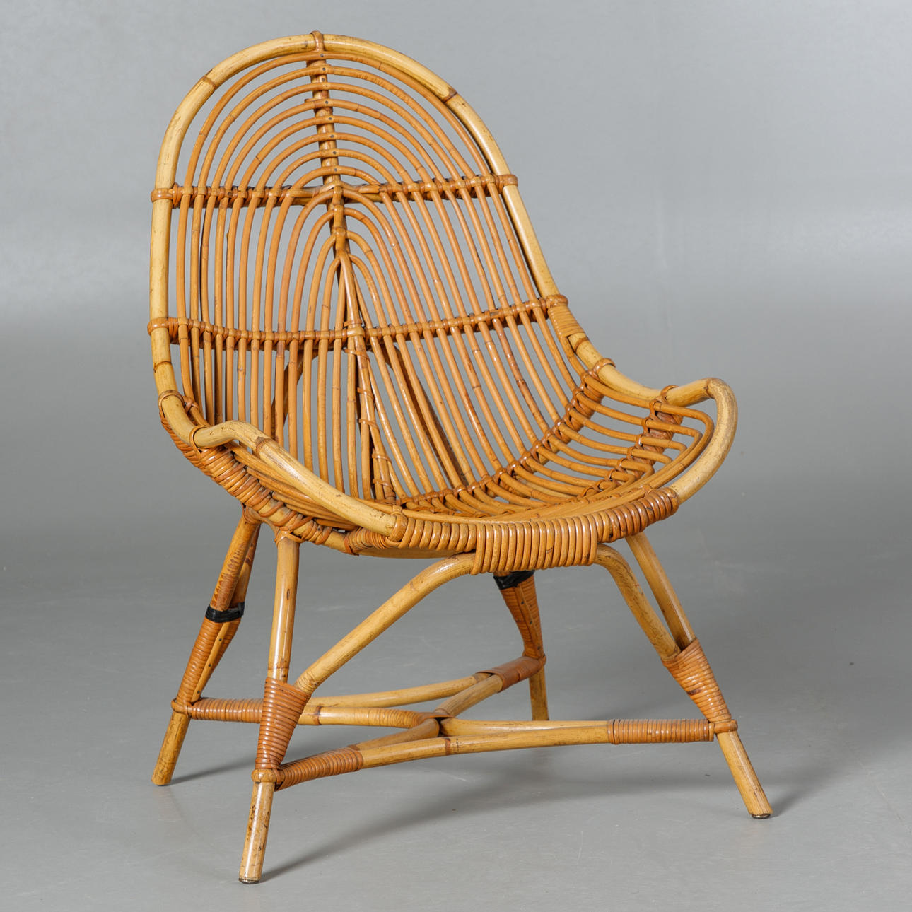 bambu stol, 1950/1960-talet.