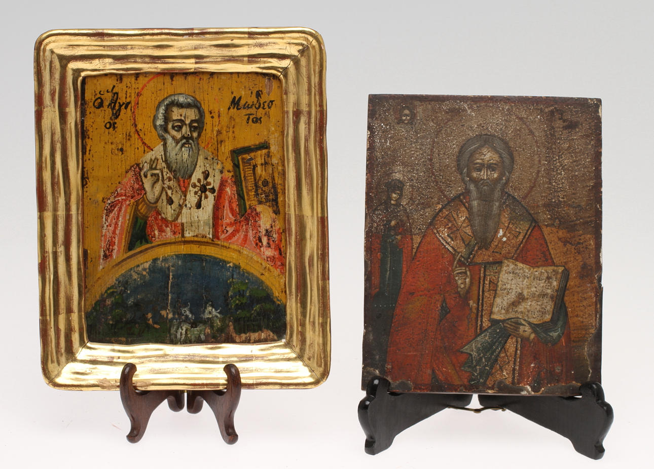 IKONER, 2 st, troligen Ryssland.