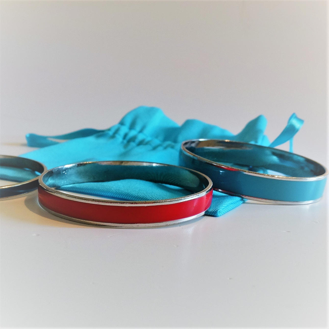 ESCADA Turquoise Summer, three bracelets.