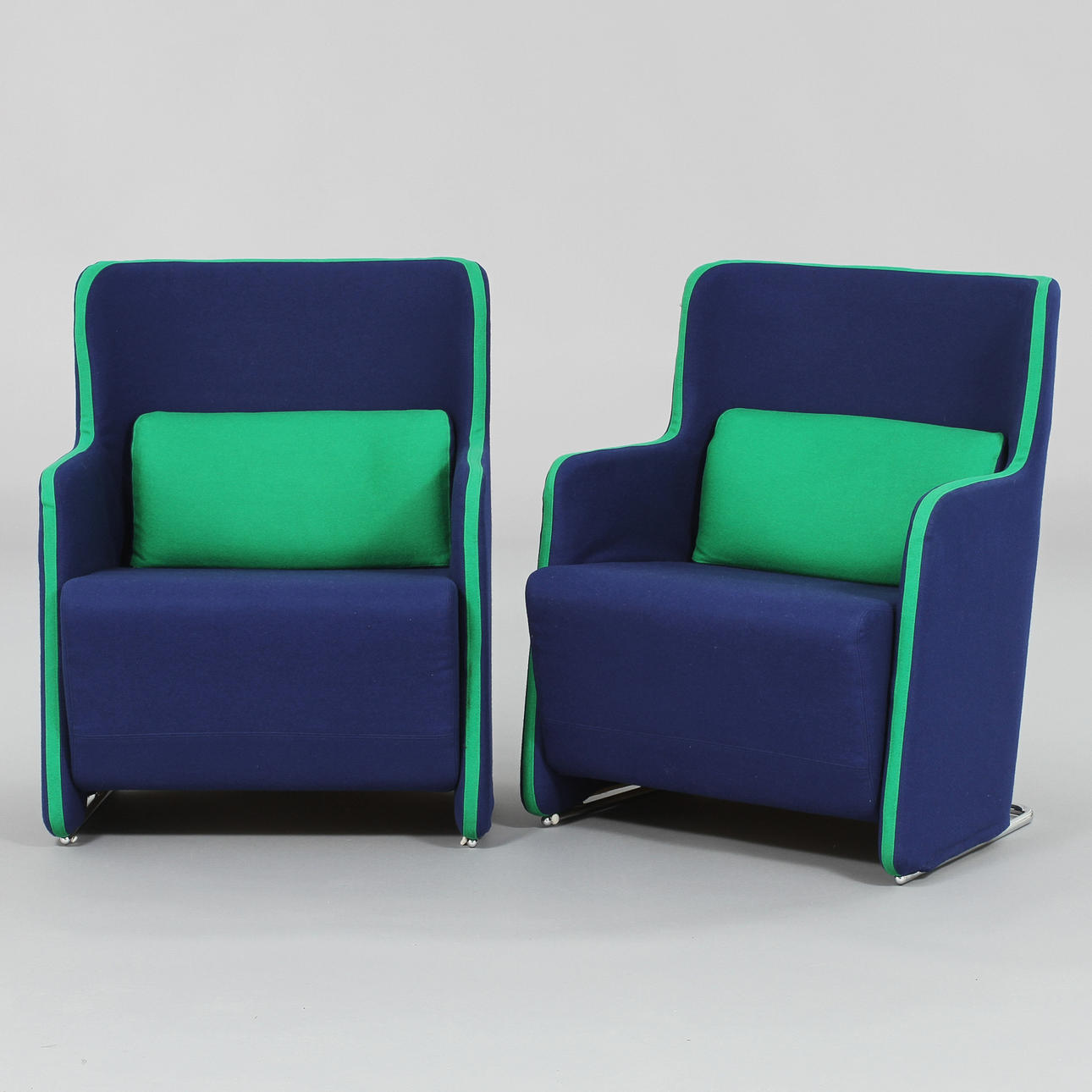 FÅTÖLJER, 1 par, Lammhults, Lindau & Lindecrantz, "Solo" small.