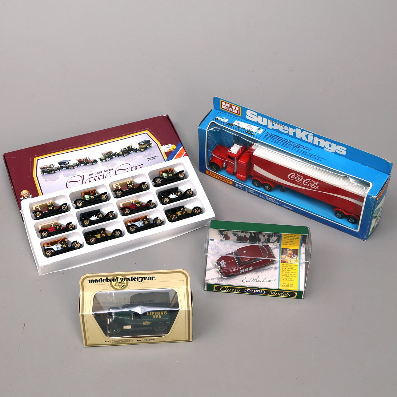 MODELLBILAR, 15 st, olika modeller och storlekar.