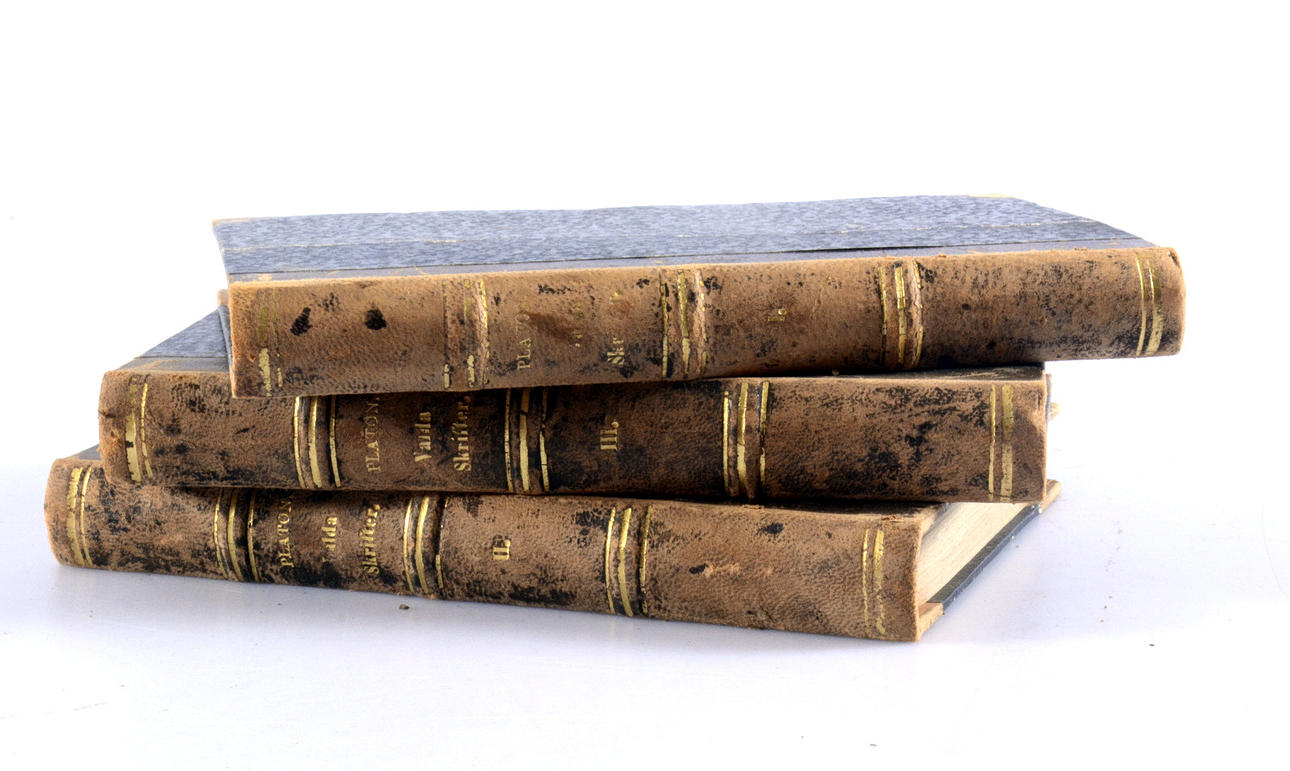BØGER 3, udvalgte skrifter, Platon.