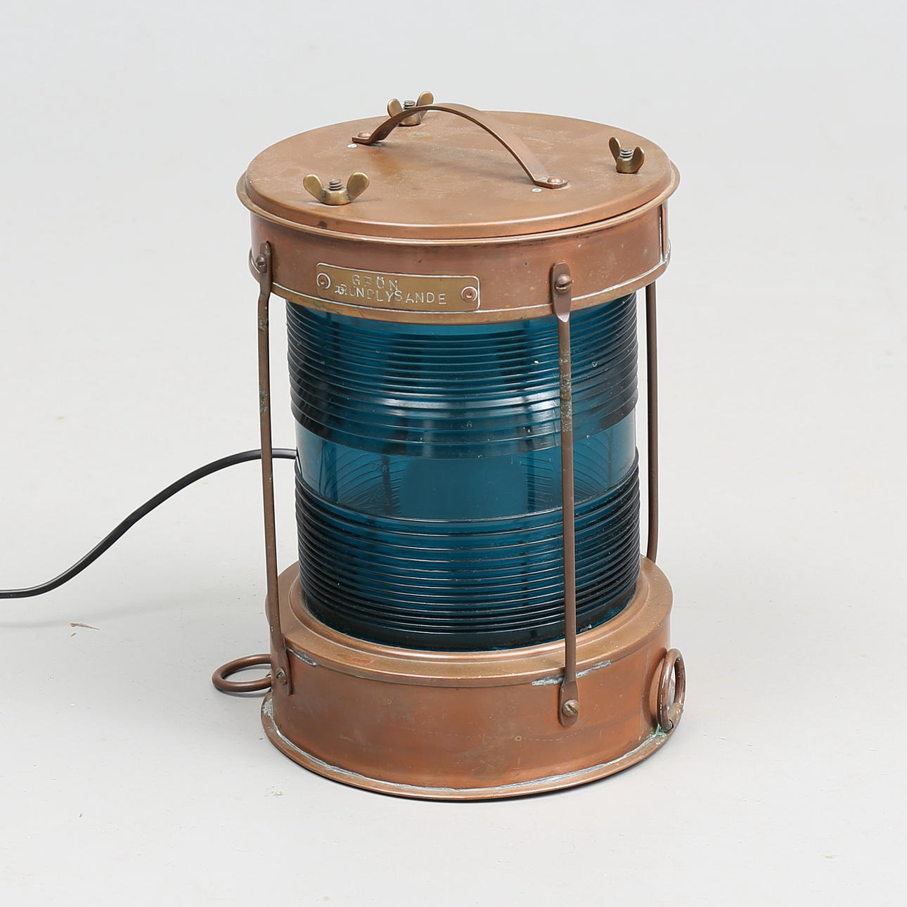LANTERNA, trålljus, C.M. Hammar, Göteborg.