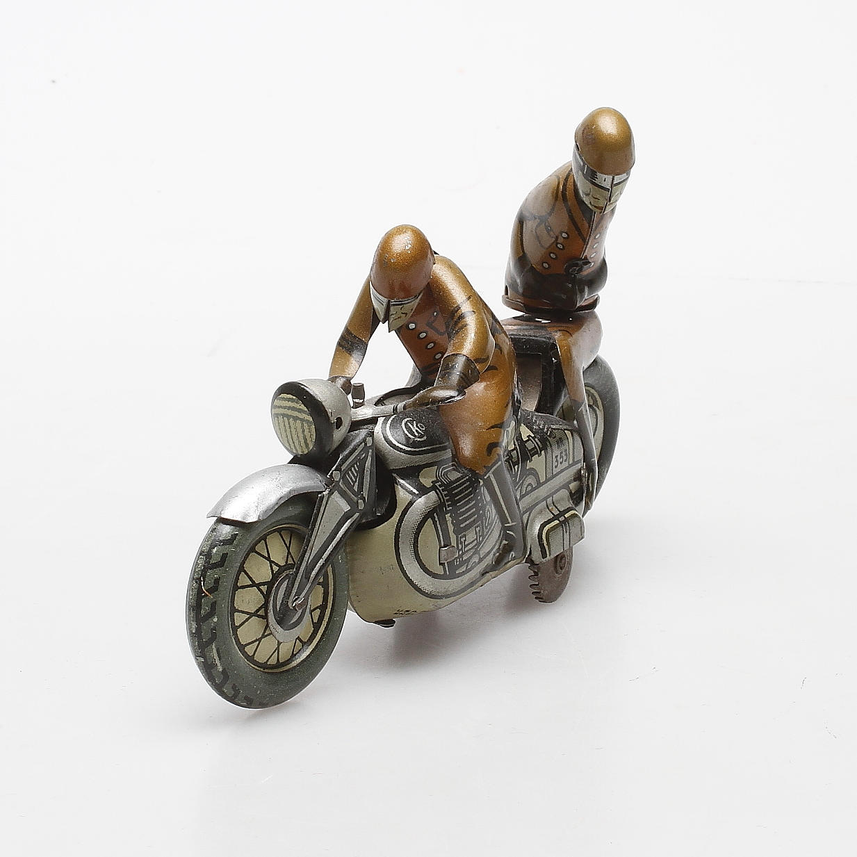 MOTORCYKEL, litograferad plåt, Cko, Kellerman, nr 353, Tyskland, 1930-tal.