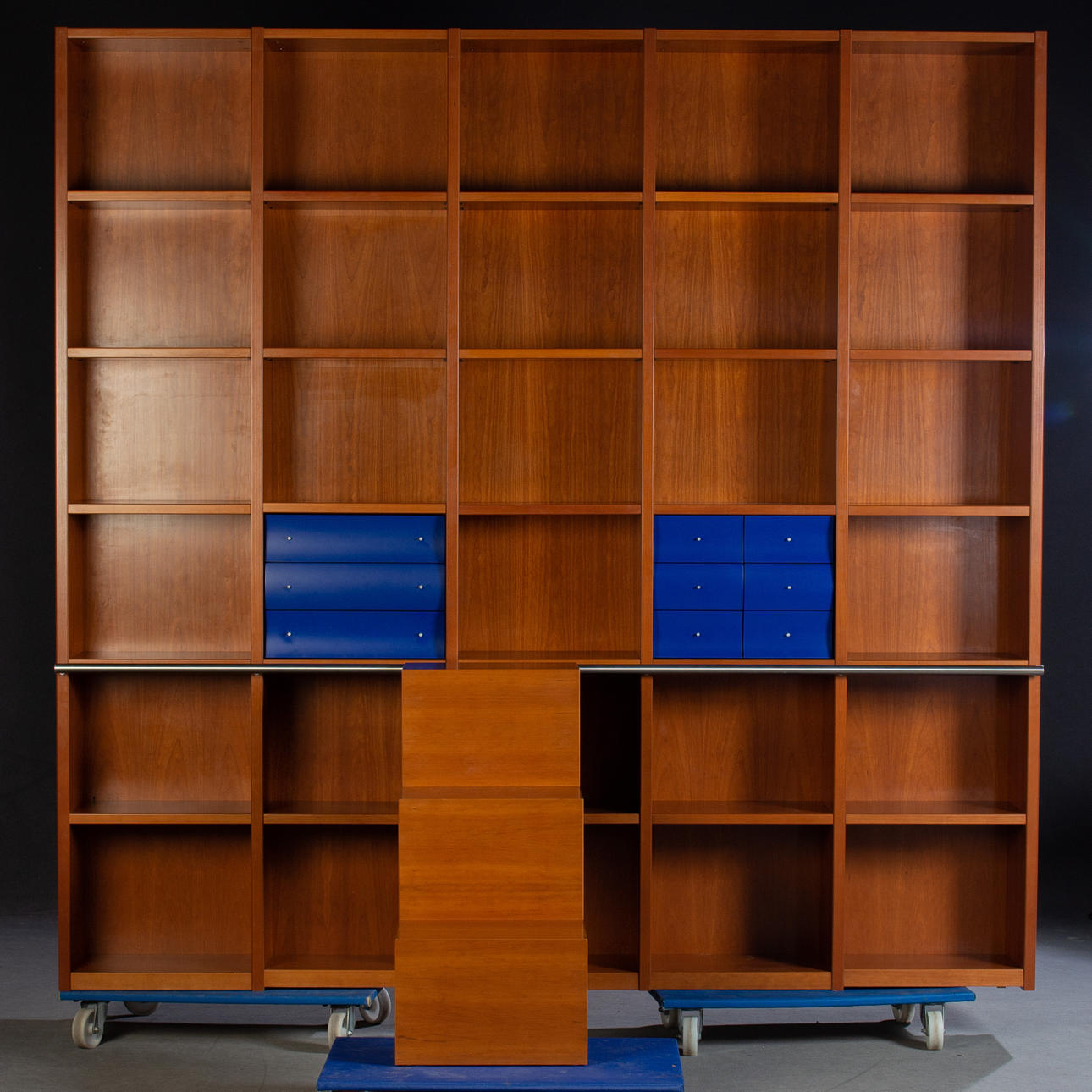 PETER MALY. BEHR, Bücherregal 'Metrix'.