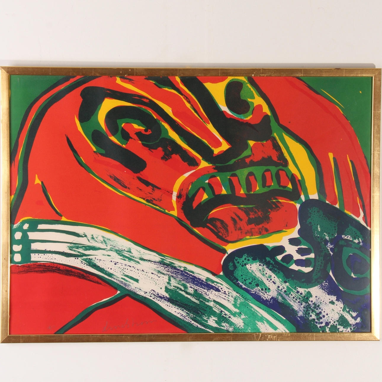 BENGT LINDSTRÖM. Färglitografi, signerad och numrerad 80/150.