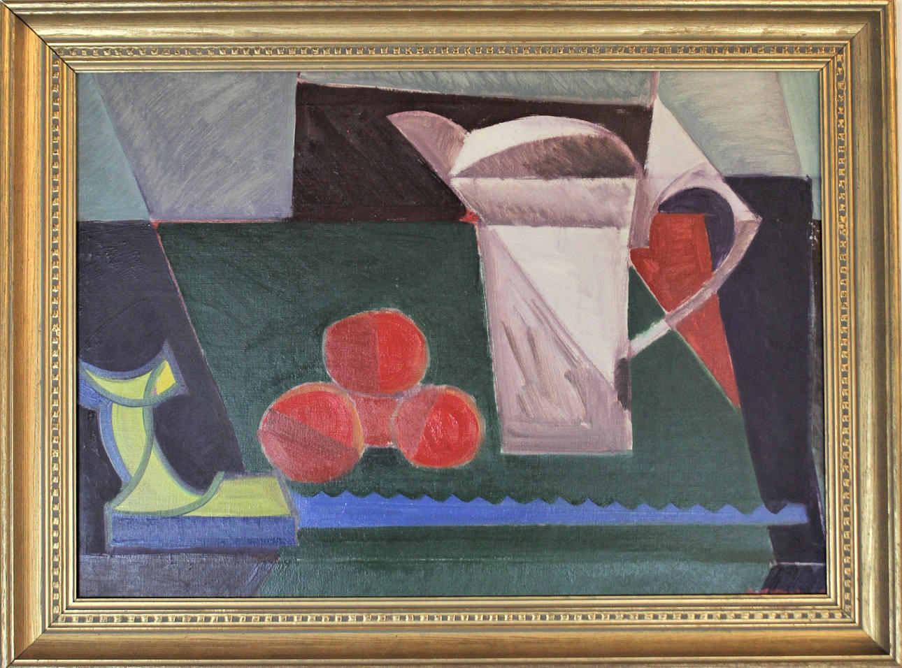 AXEL WERNER EKELUND. OIL ON CANVAS signed.