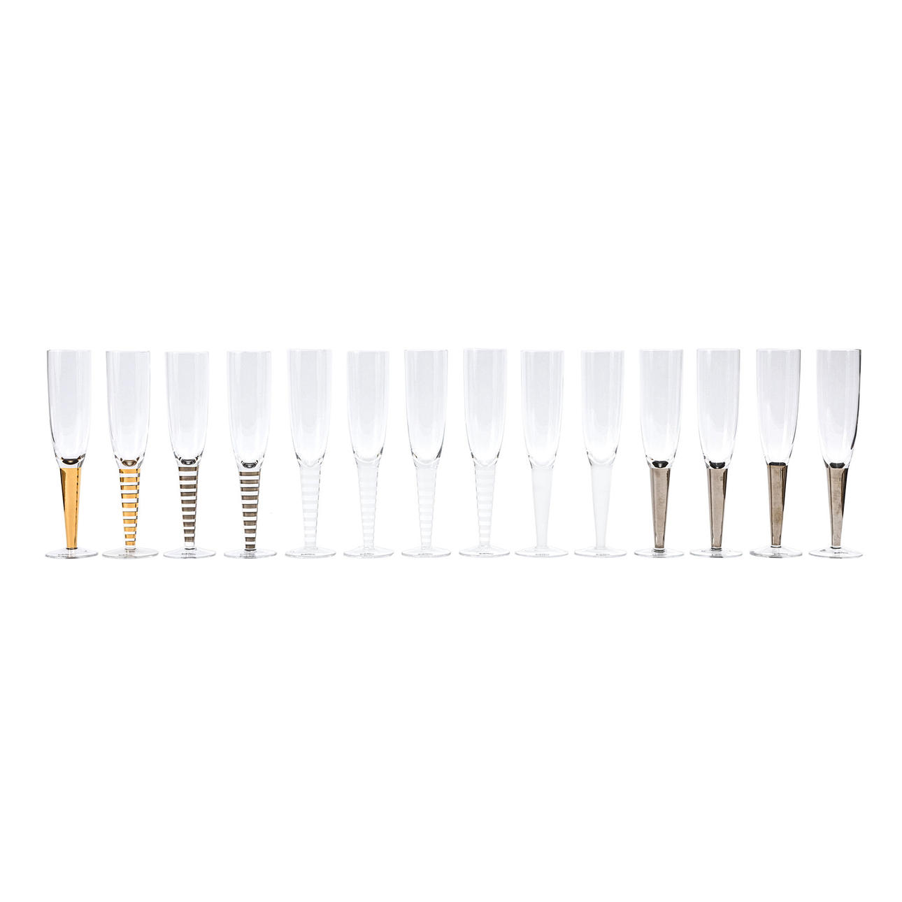 LISELOTTE HENRIKSEN, "Select", 14 champagneglas, Boda Nova.