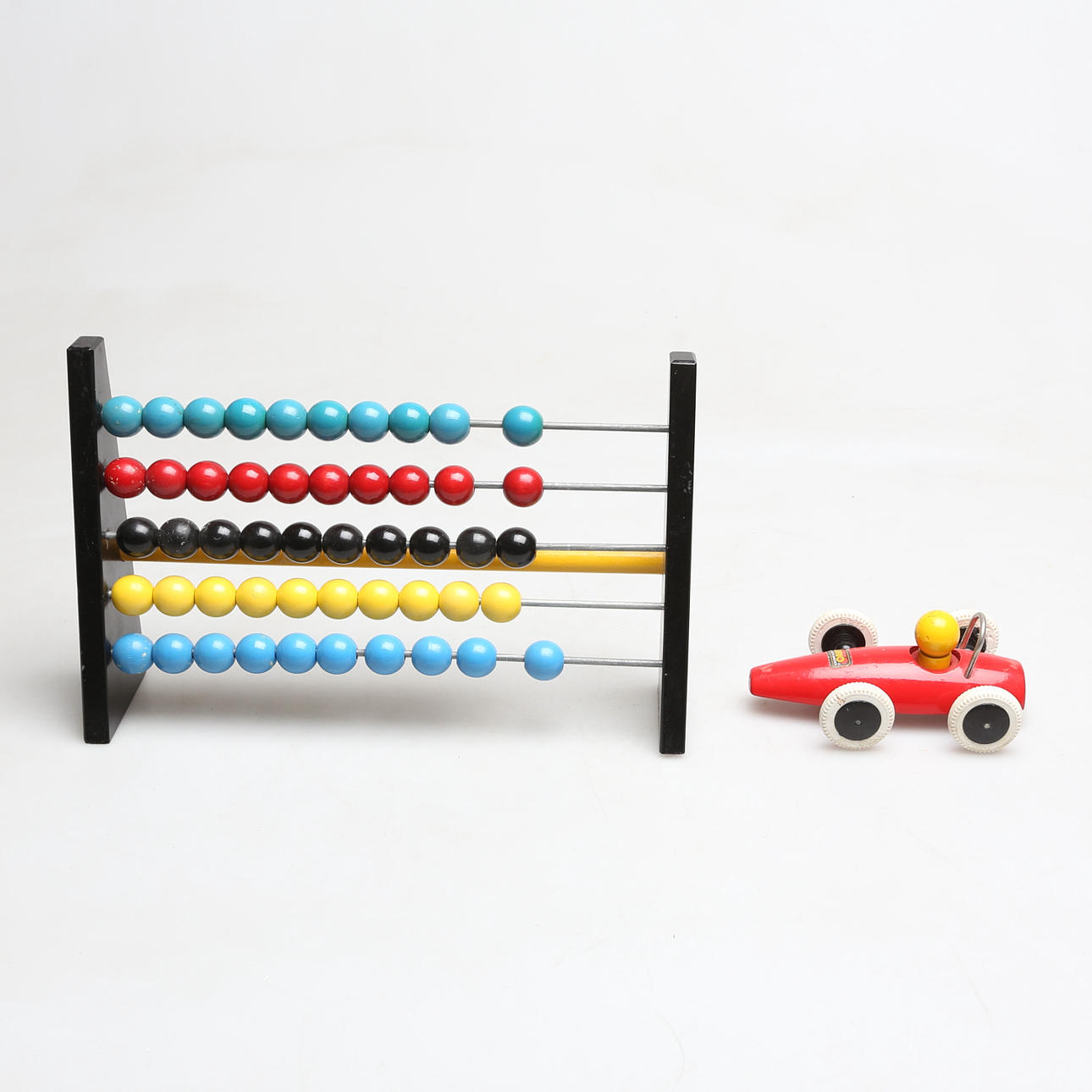 KULRAM och BIL, Brio, trä, 1900-tal.