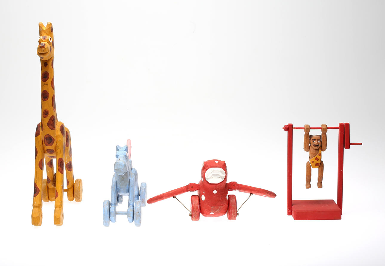 MATS KALLIN. Leksaker, 4 st.