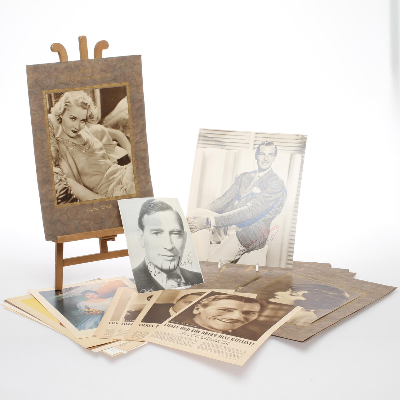 FILMSTJÄRNEBILDER, 1900-tal.