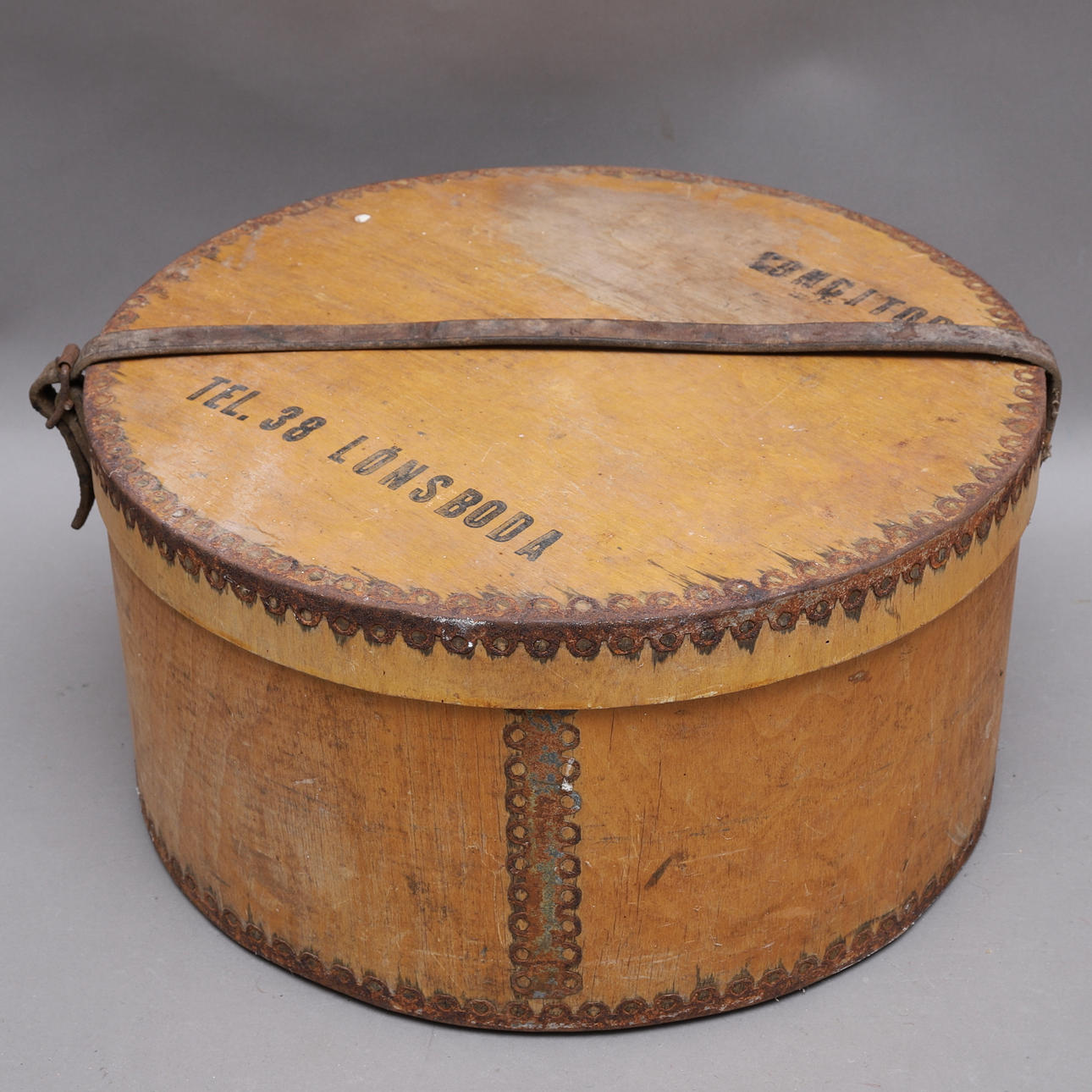 BRÖDASK/BRÖDLÅDA, trä, Condiotori Lönsboda.