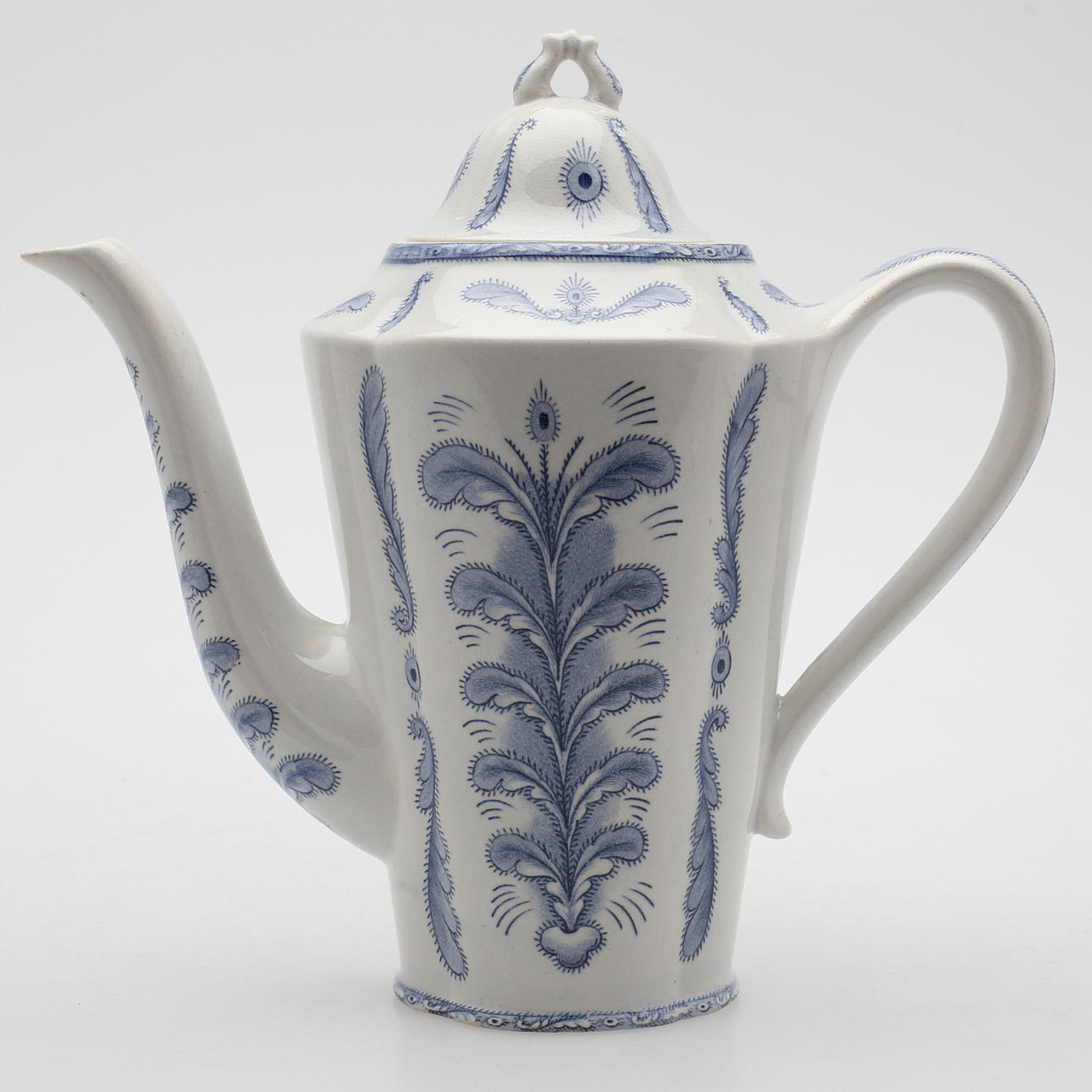 KAFFEKANNA, porslin, "Halda", Rörstrand.