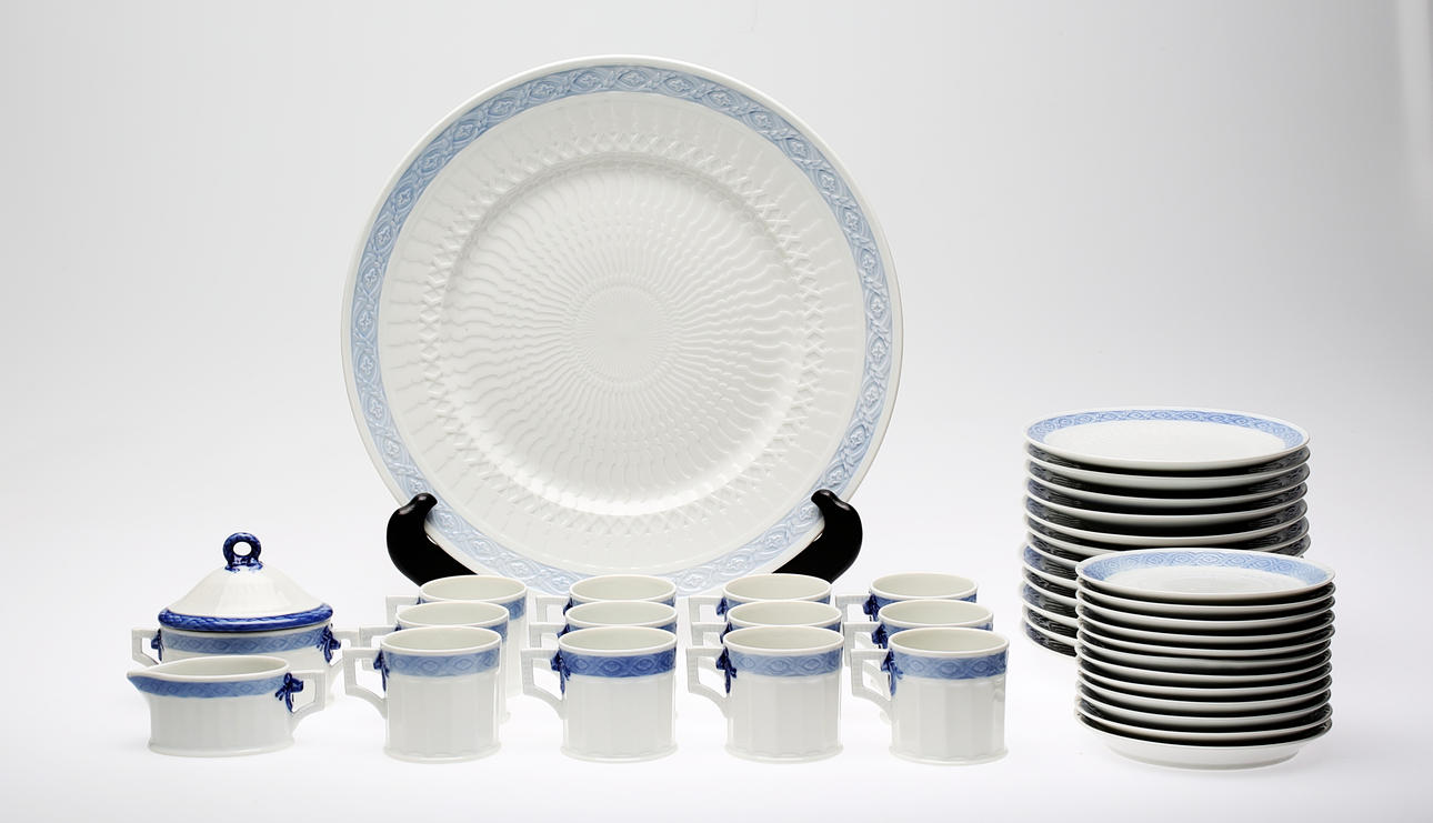 KUNGLIG DANSK. Mockaservis, 39 delar.