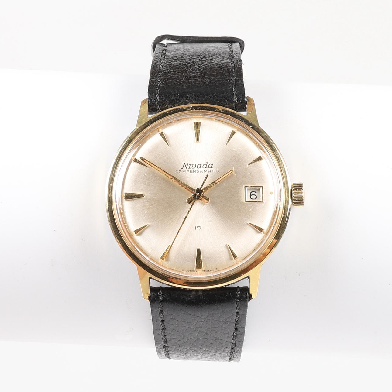 BRACELET WATCH, Nivada, 1960s.