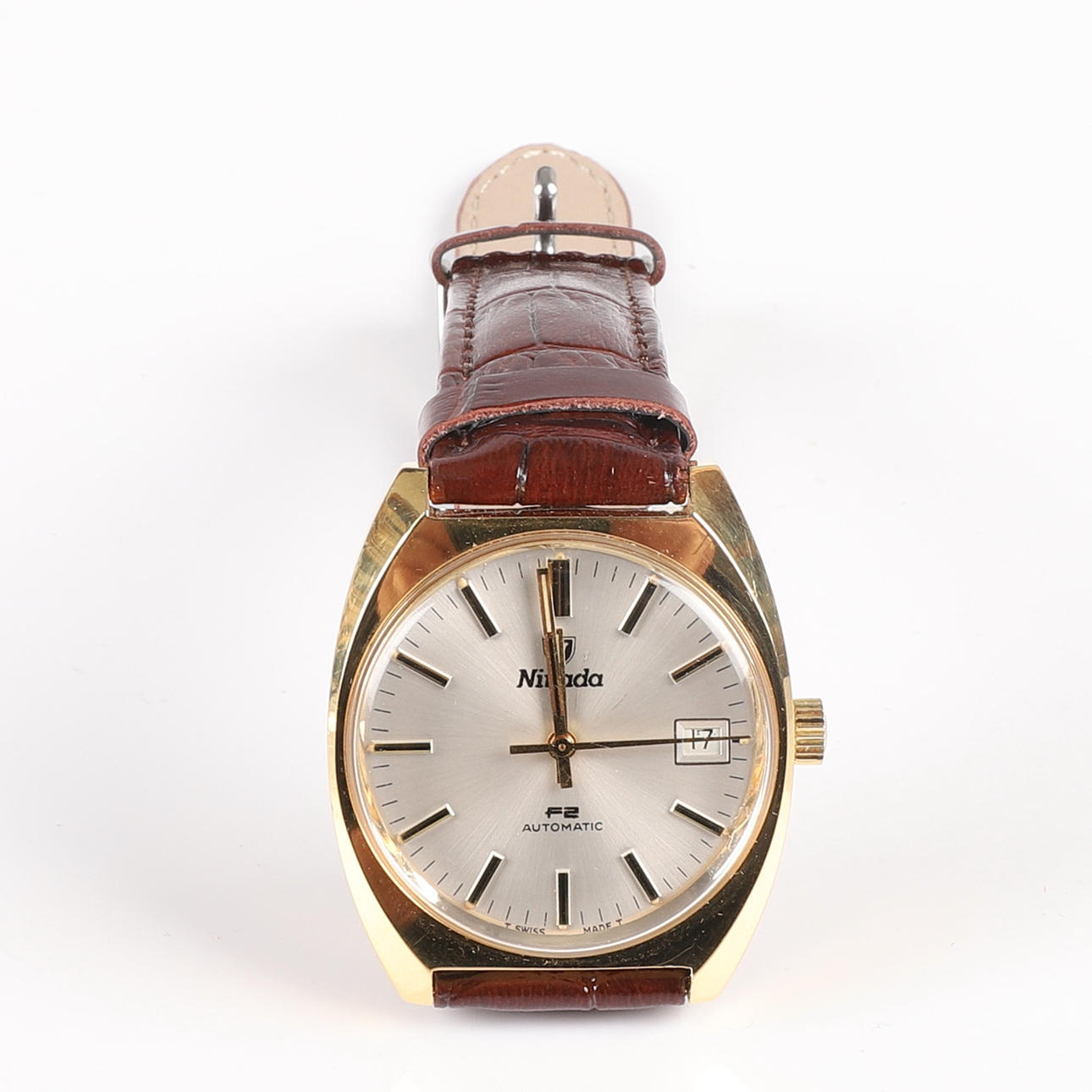 WRIST WATCH, Nivada Automatic, 1970s.