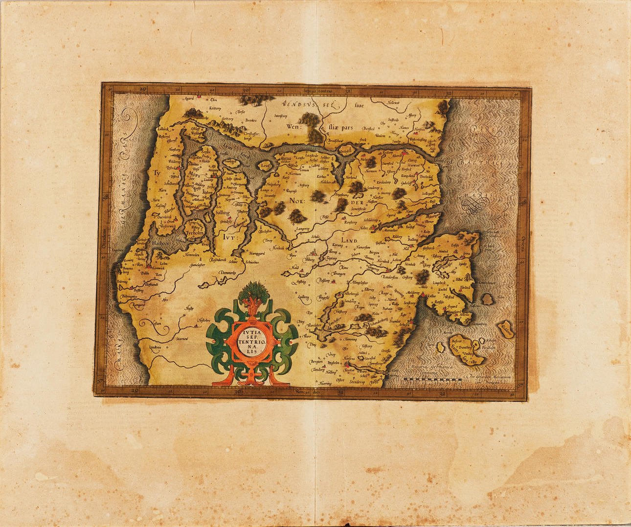 Jylland og Fyn 2 kort.