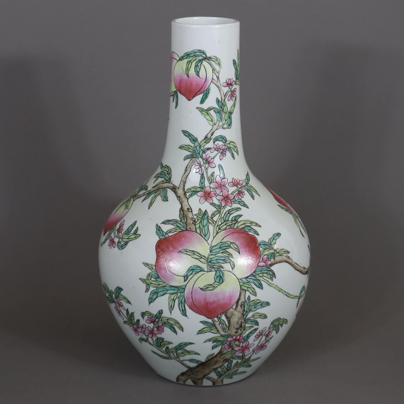 - PEACH VASE - Kiina, posliini.