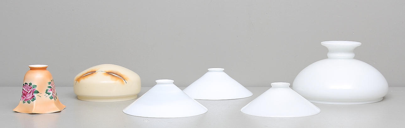 LAMPKUPOR, 6 st, 1900-tal.