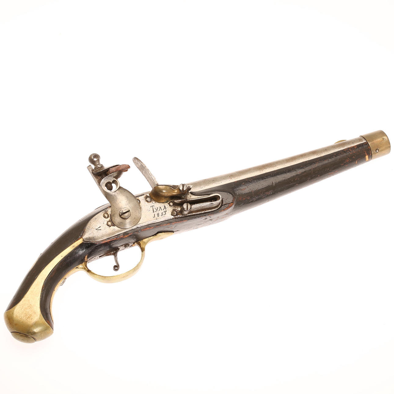 FLINT LOCK PISTOL, m/1809, Russia.