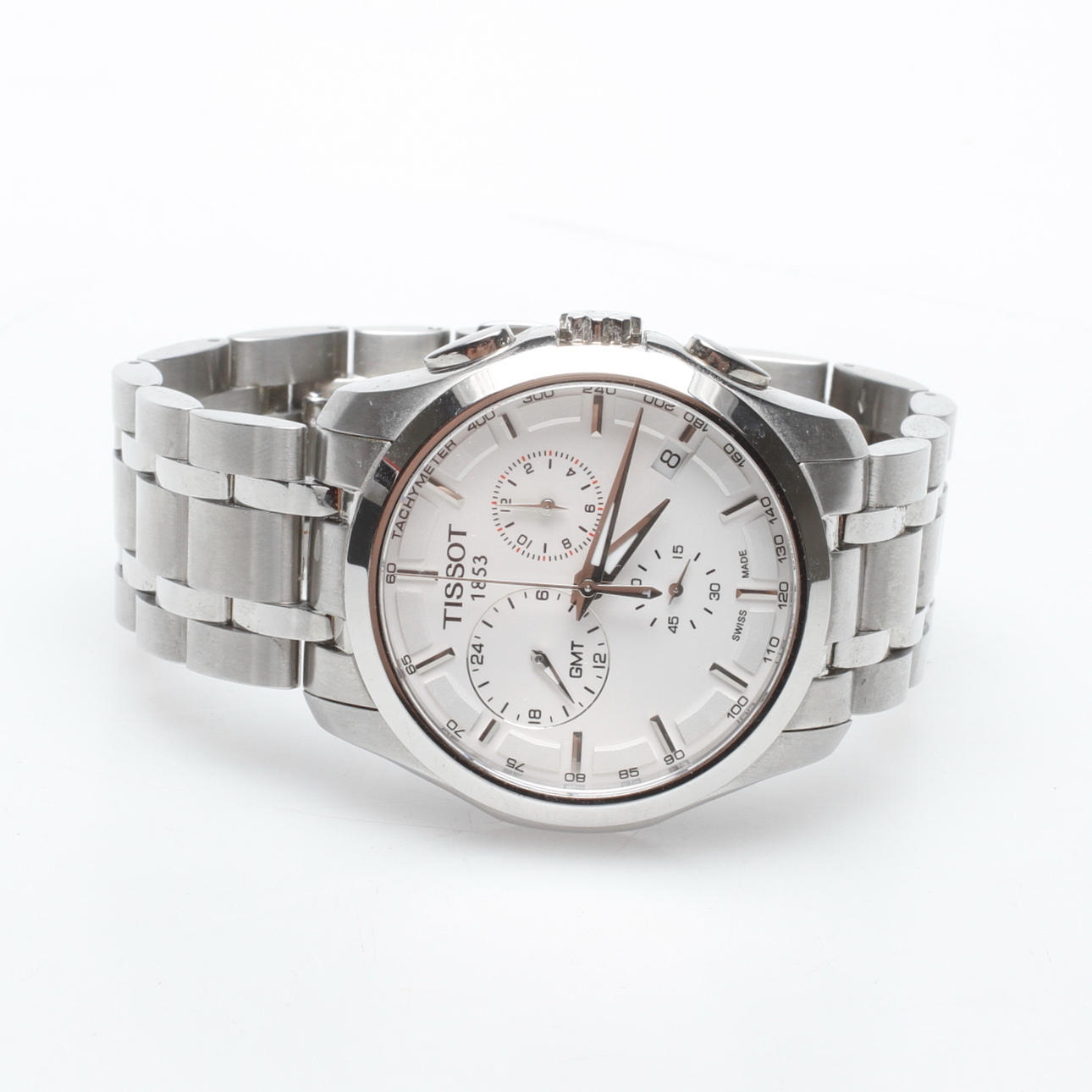 ARMBANDSUR TISSOT, Sappire Crystal, Chronograph, stål.