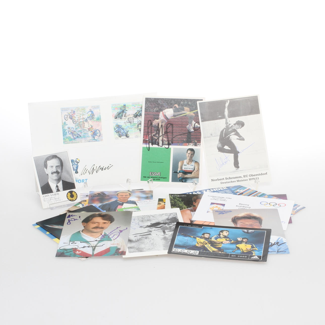 AUTOGRAMM, 45, schwedischer und internationaler Sport.