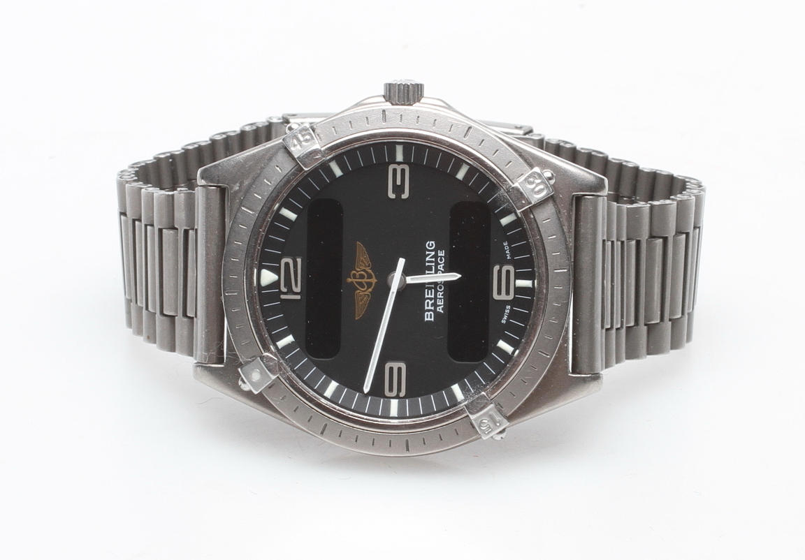 ARMBANDSUR BREITLING AEROSPACE, ref.nr 80360/F56059.