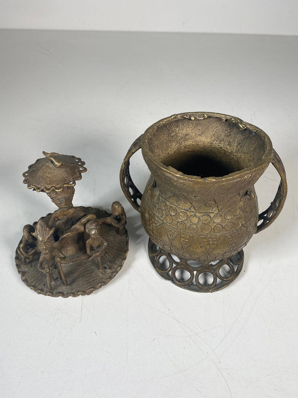 Ritualgefäß, Benin, Afrika.