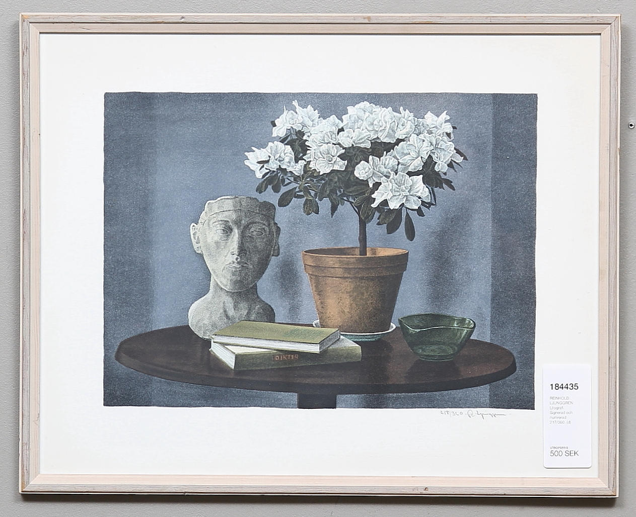 REINHOLD LJUNGGREN. Litografi. Signerad och numrerad 217/360.