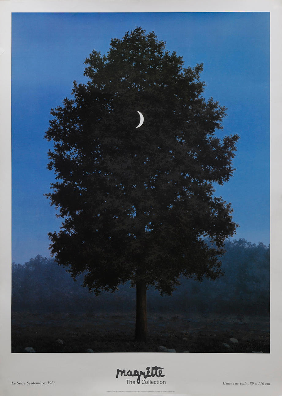 AFTER RENÉ MAGRITTE. "La Seize septembre".
