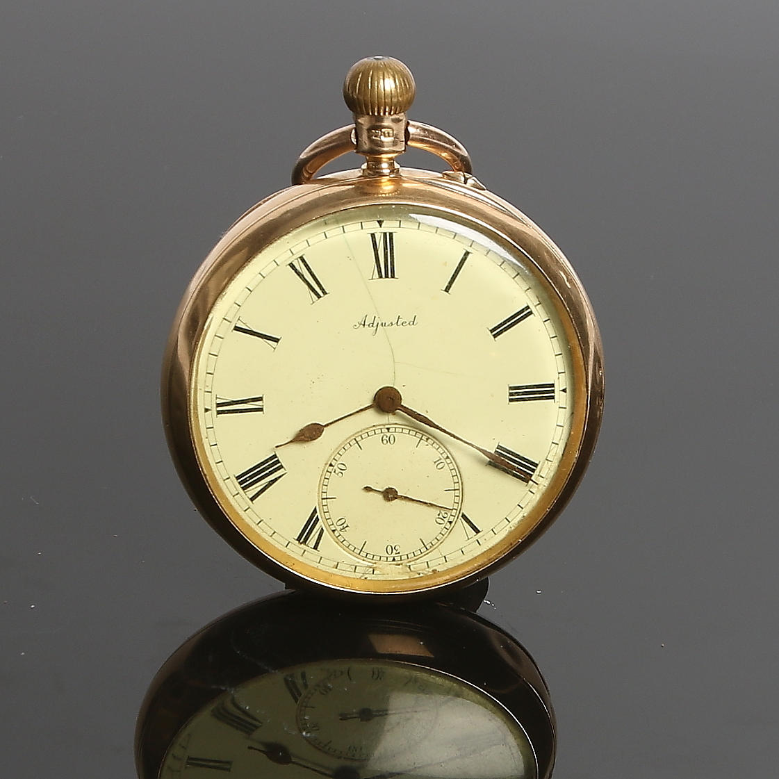 FICKUR, 18K guld, F K Perkin & Son, Wakefield, 1900-talets början.