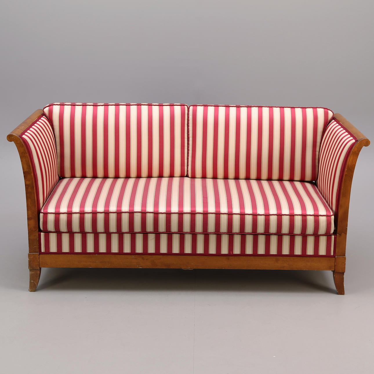 BÄDDSOFFA, Empirstil, björk 1900-tal.