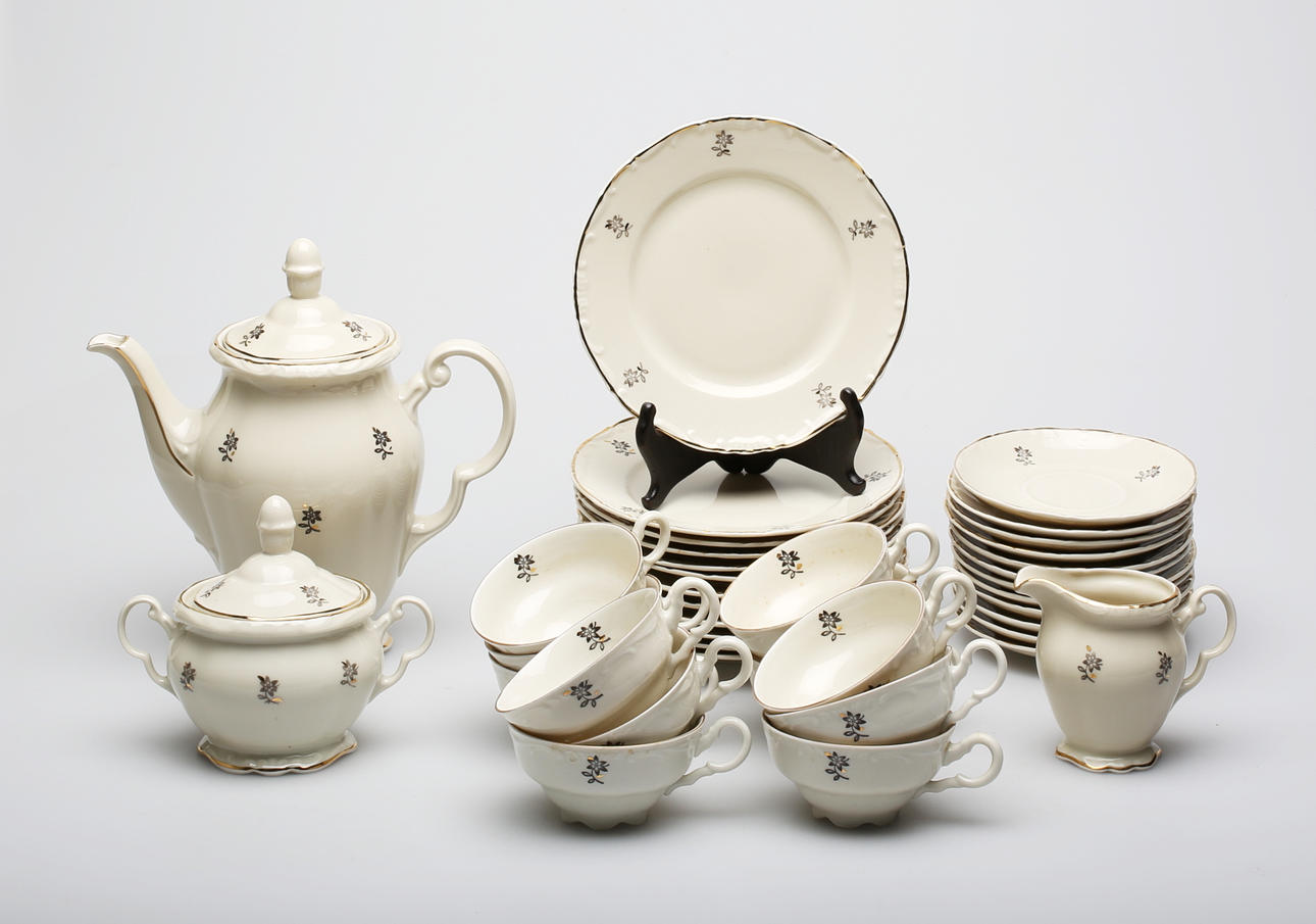 KAFFESERVIS, Karlskrona, 27 delar.