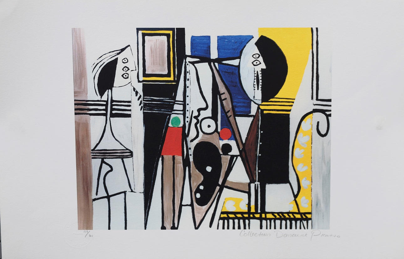 PABLO PICASSO. SEGÚN. Pintor y modelo.