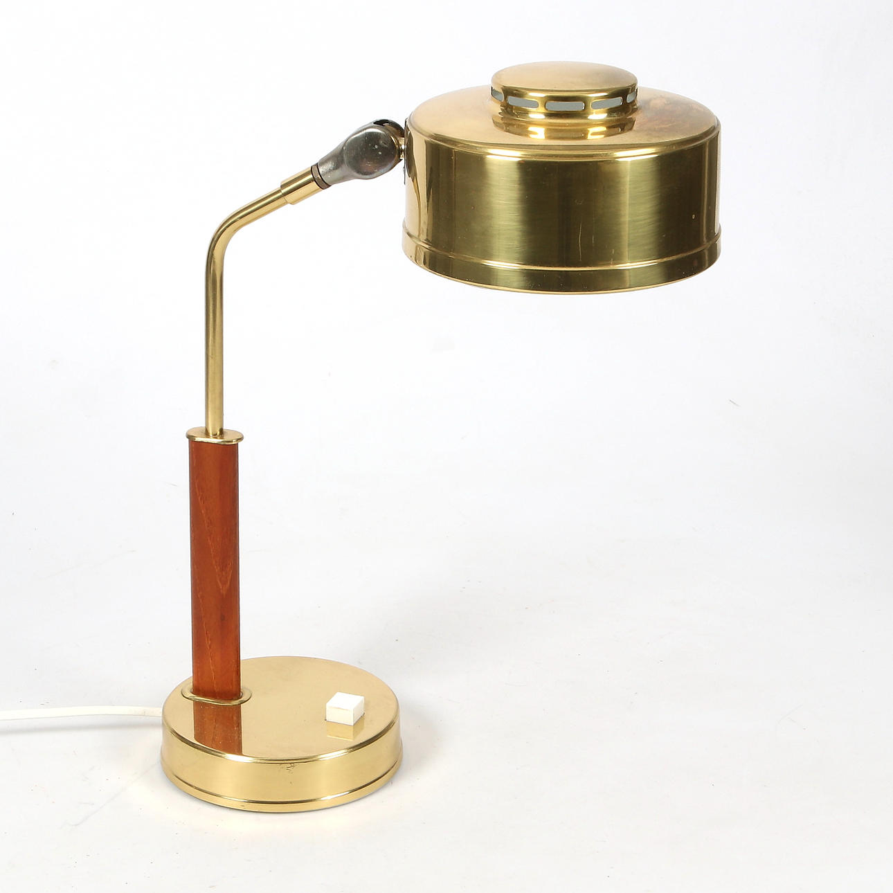 BORDLAMPE, gulmetal, BJS Skellefteå.