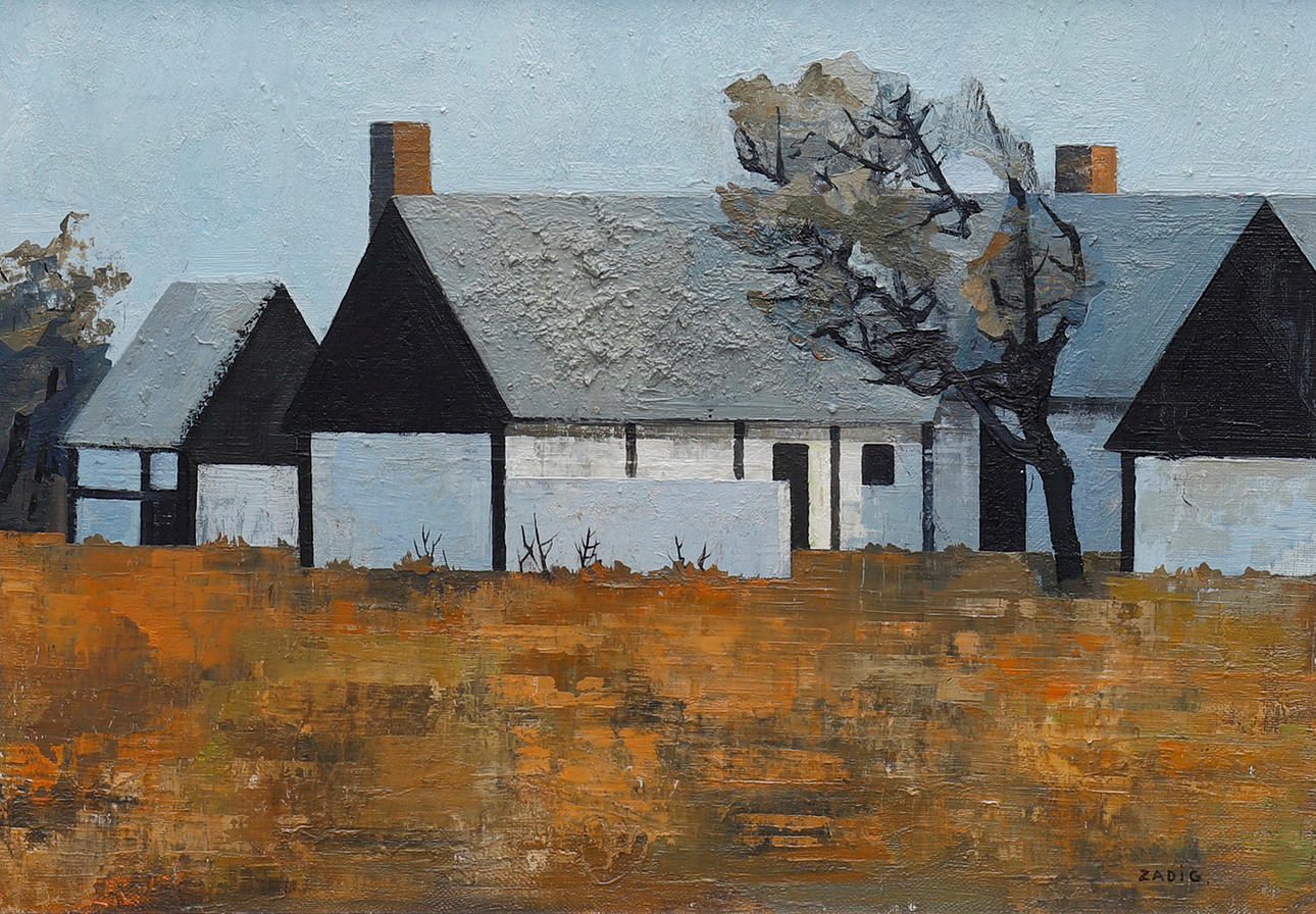 JACQUES ZADIG. "BORNHOLM FARM".