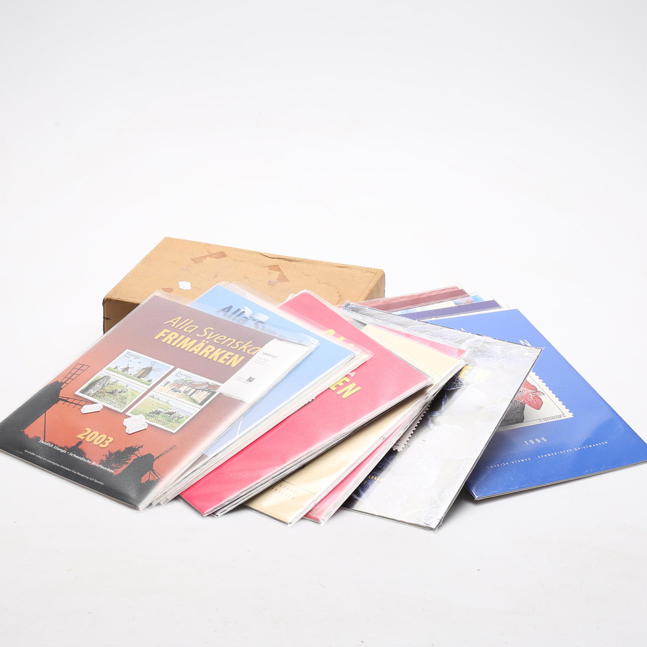 STAMPS, including ANNUAL SETS, 14 pcs.