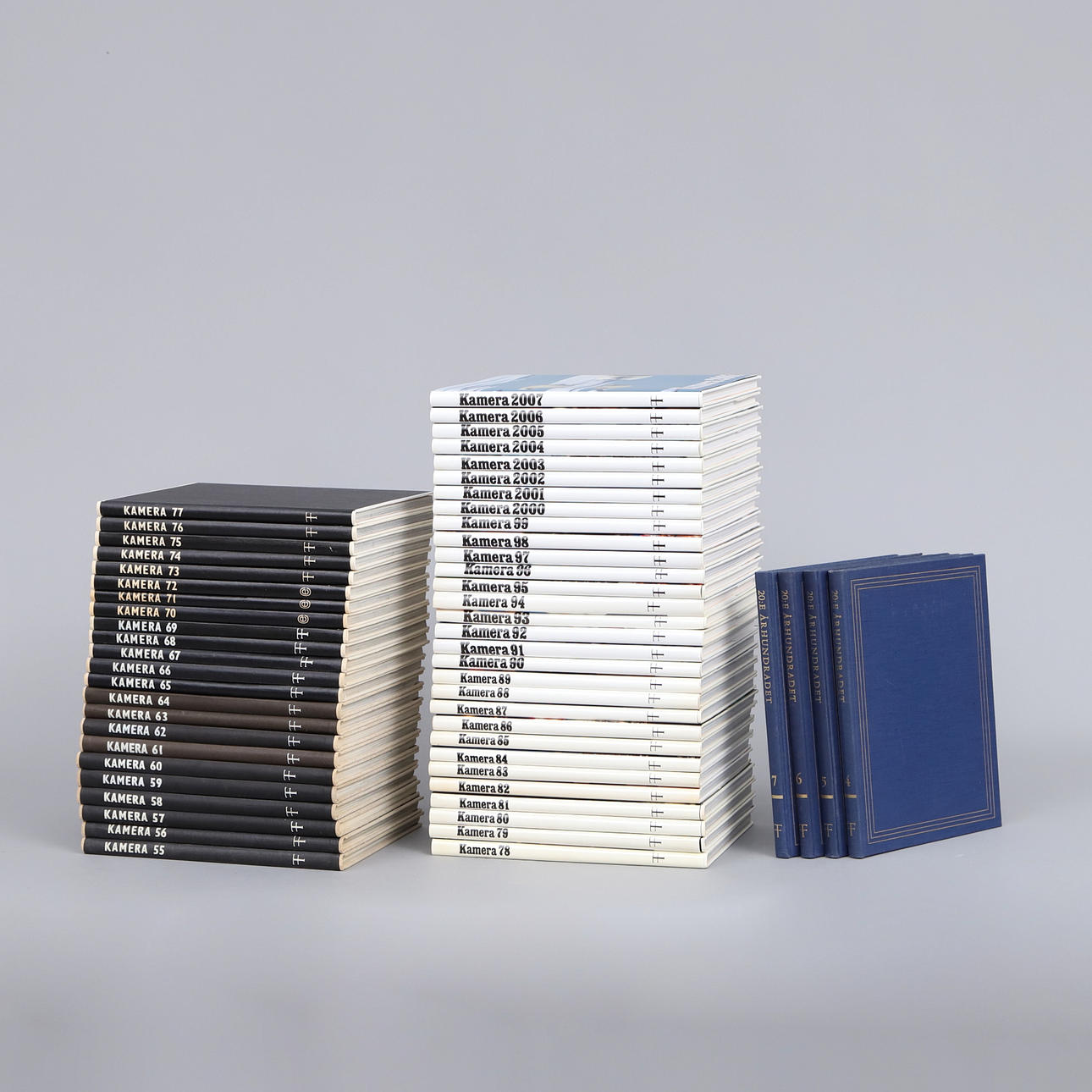 BOOKS, 57 pieces Camera 1955-2007.