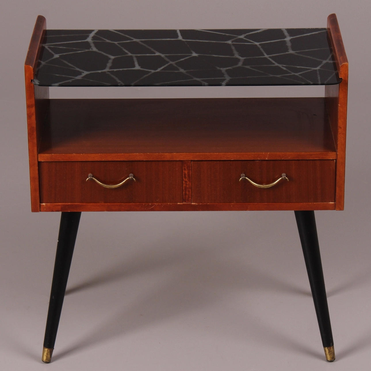 TELEFONBORD, Teak, Miller AB Bankeryd, 1960-tal.