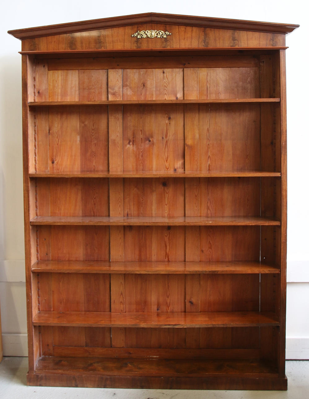 ESTANTERÍA, caoba, Empire. Siglo 19.