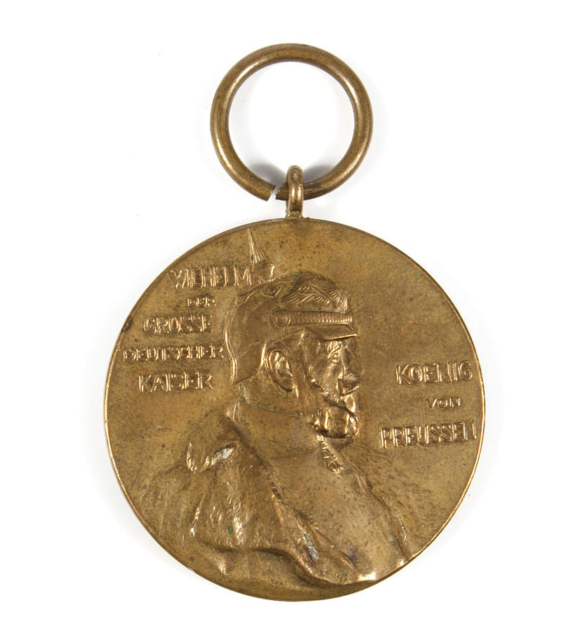 MEDALJ. Wilhelm den store tyske kejsaren. Kung av Preussen.