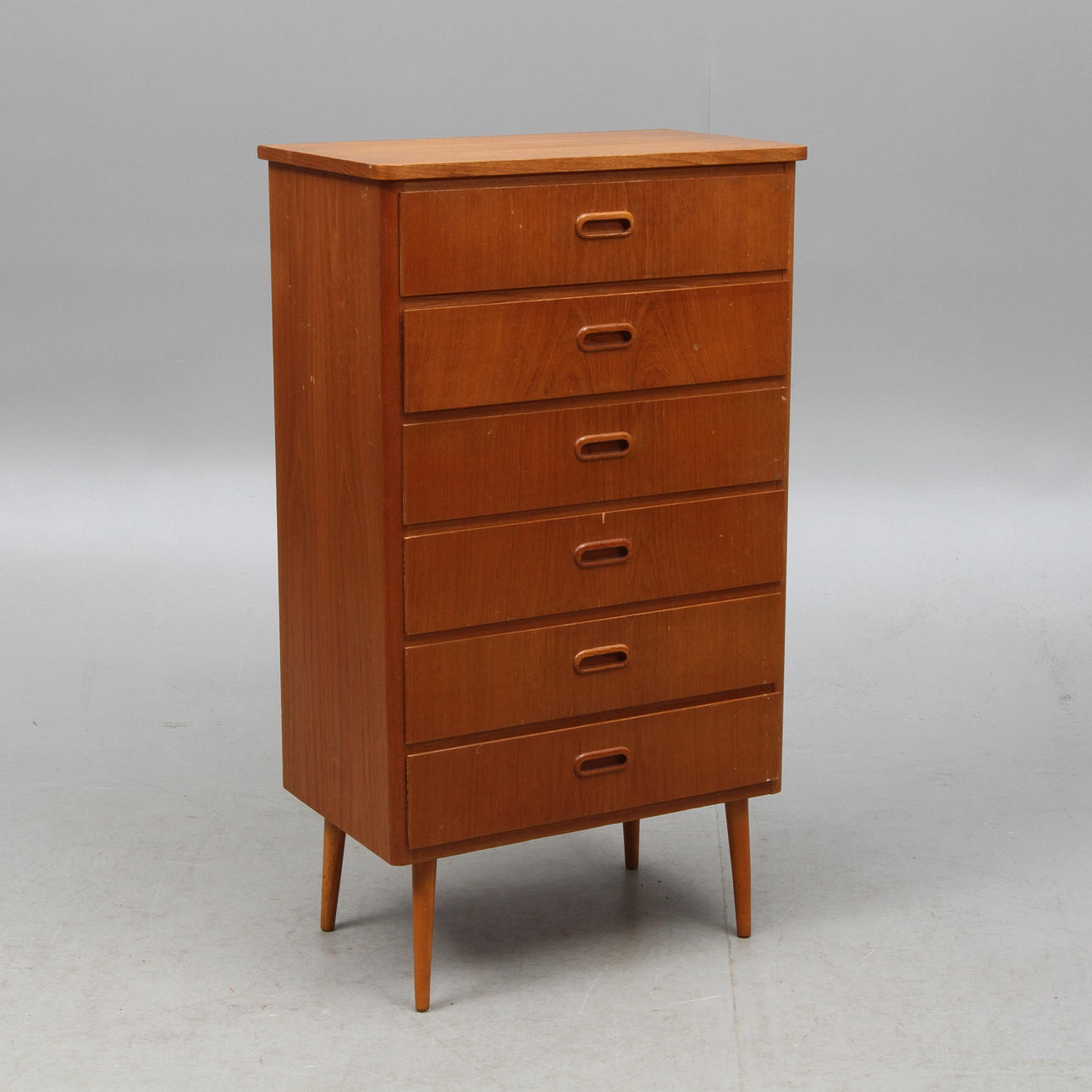 BYRÅ, teak, 1950/60-tal.