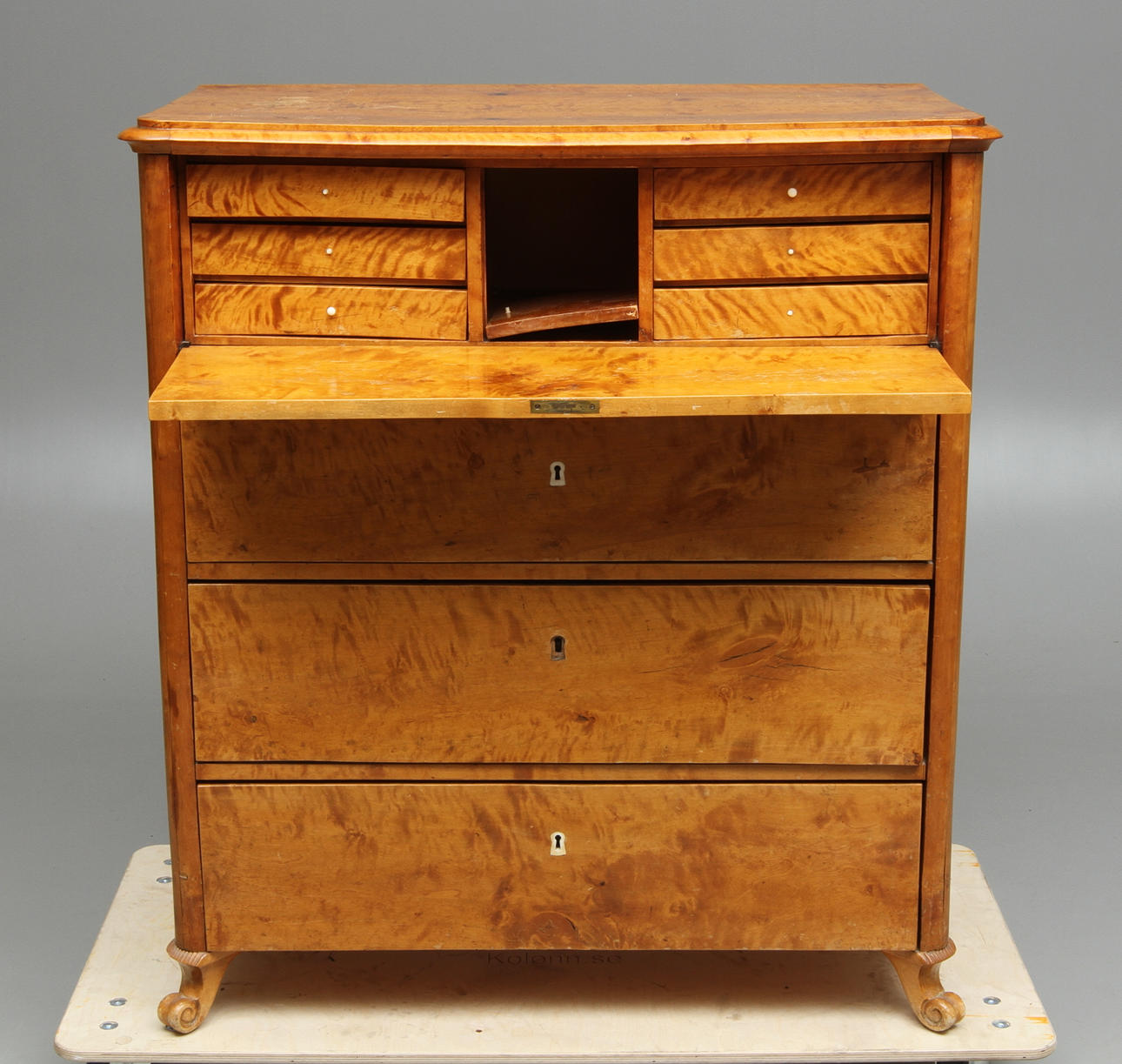 SKRIVBYRÅ, björk, 1800-tal.