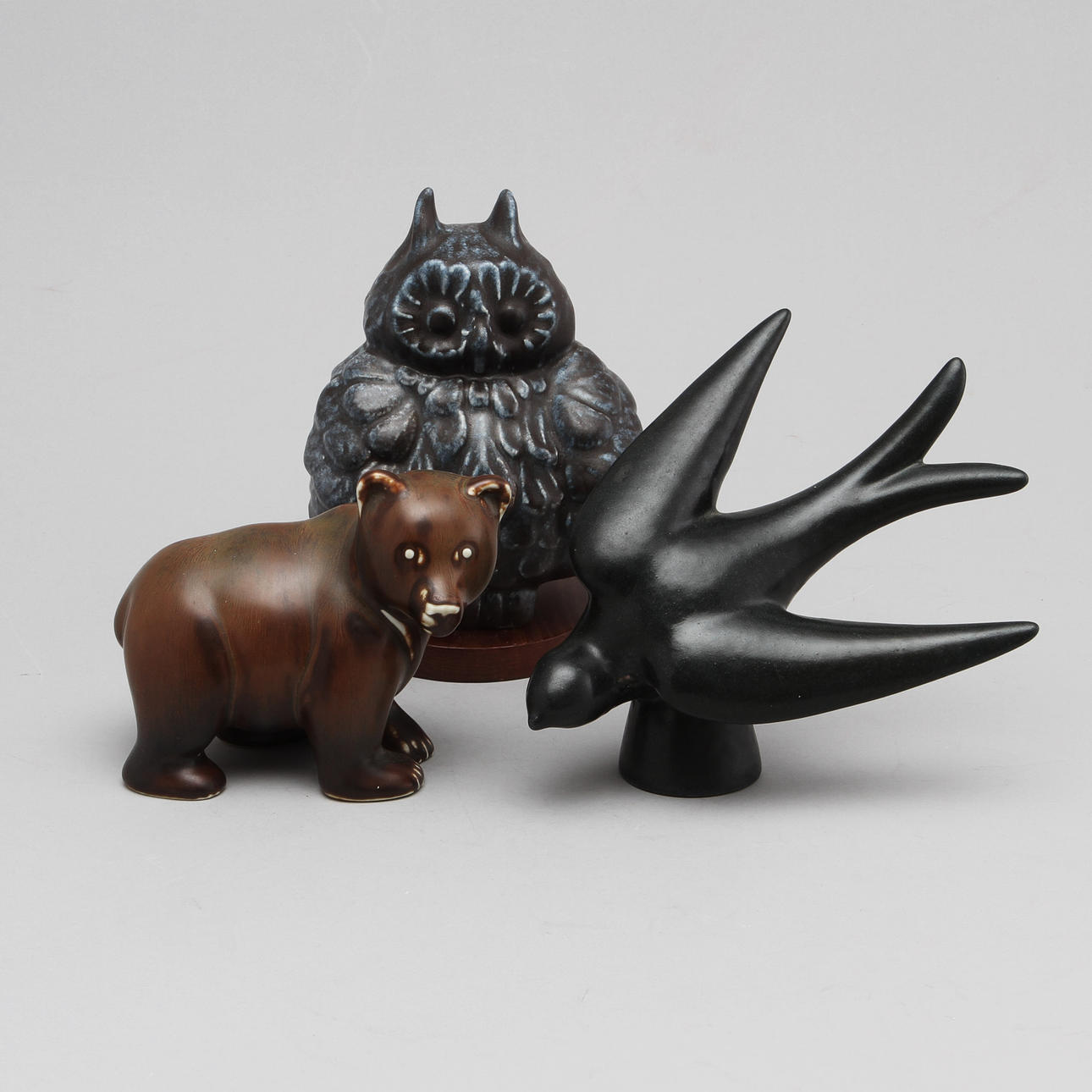 FIGURINER, 3 st, mestadels Rörstrand.