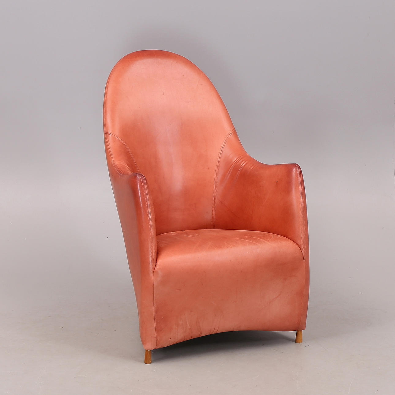 LÆNESTOL, læder, Jess Design.