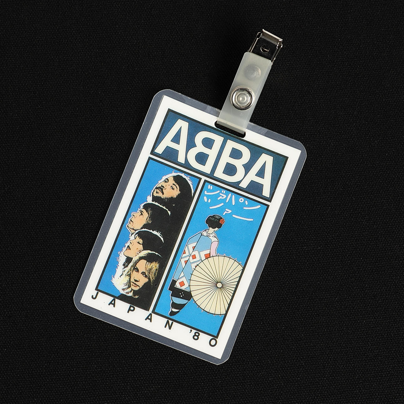 ABBA, BACKSTAGE-PASS, JAPAN ´80.