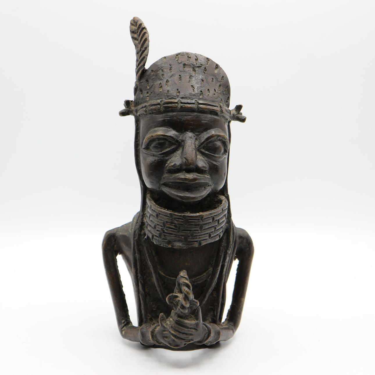 ESCULTURA BENÍN BRONCE.