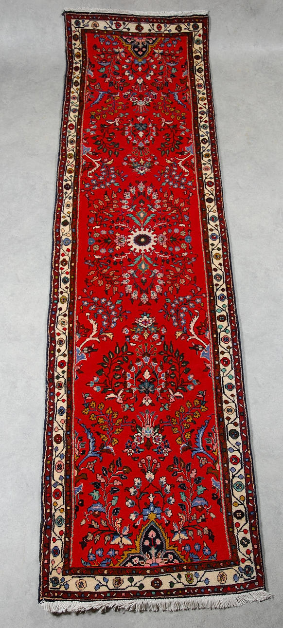 GALLERIMATTA, handknuten, Iran, 300 x 80 cm.